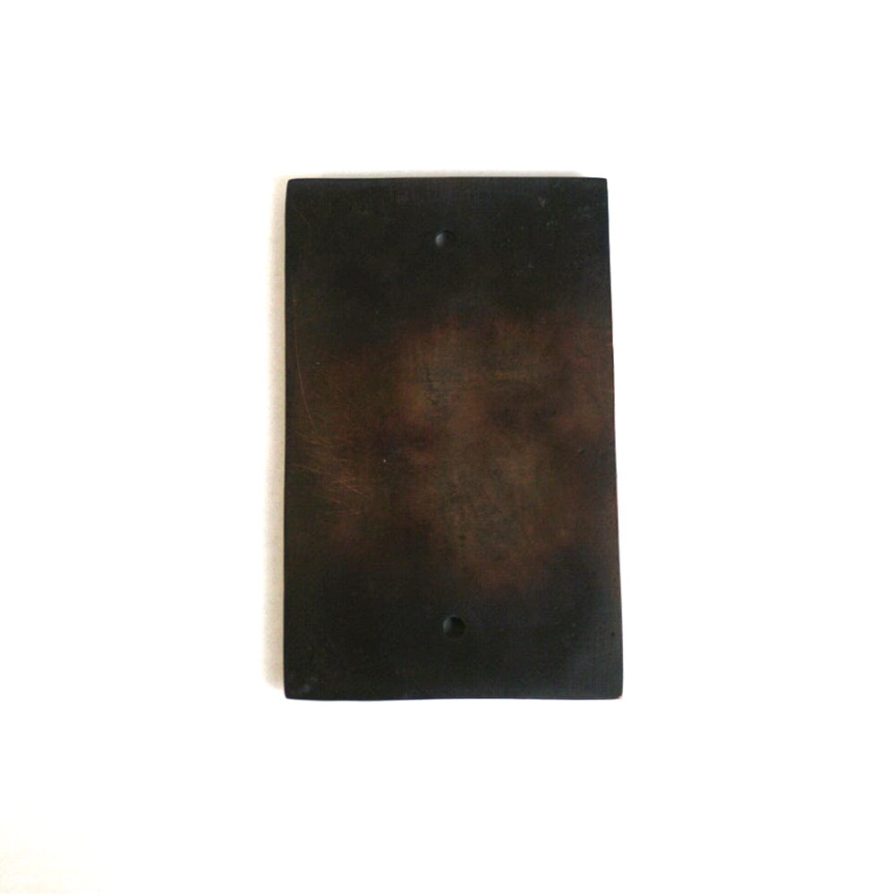 1 Blank Wall Plate - Hammered Design