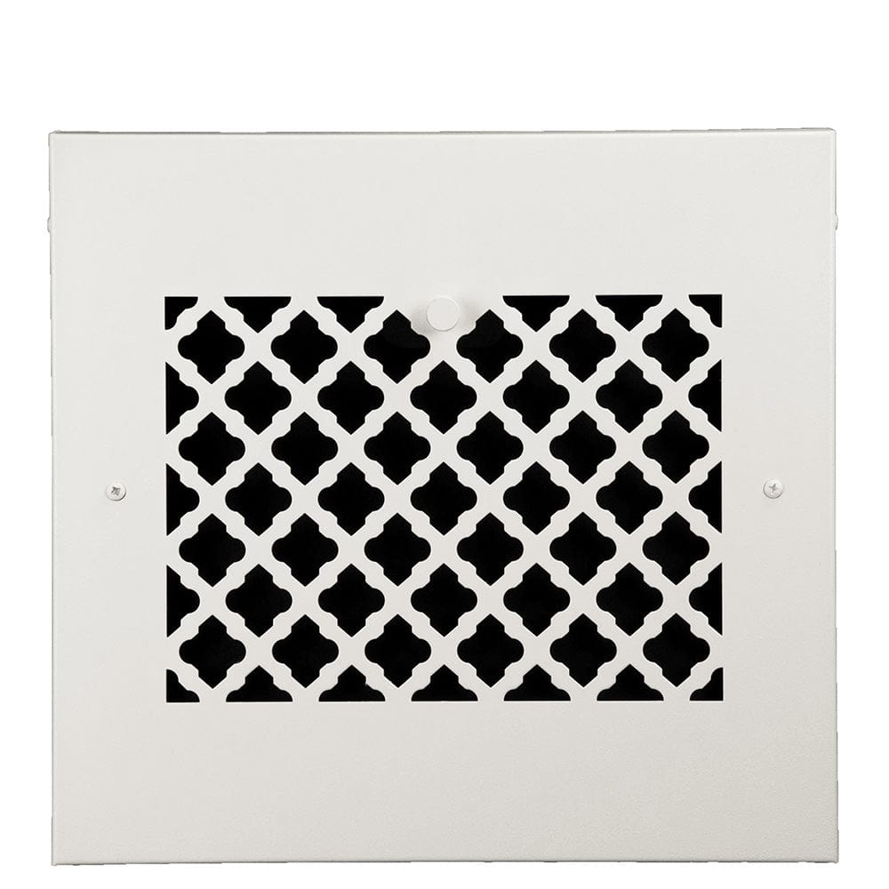 13" Solid Steel Tuscan Gravity Baseboard Register