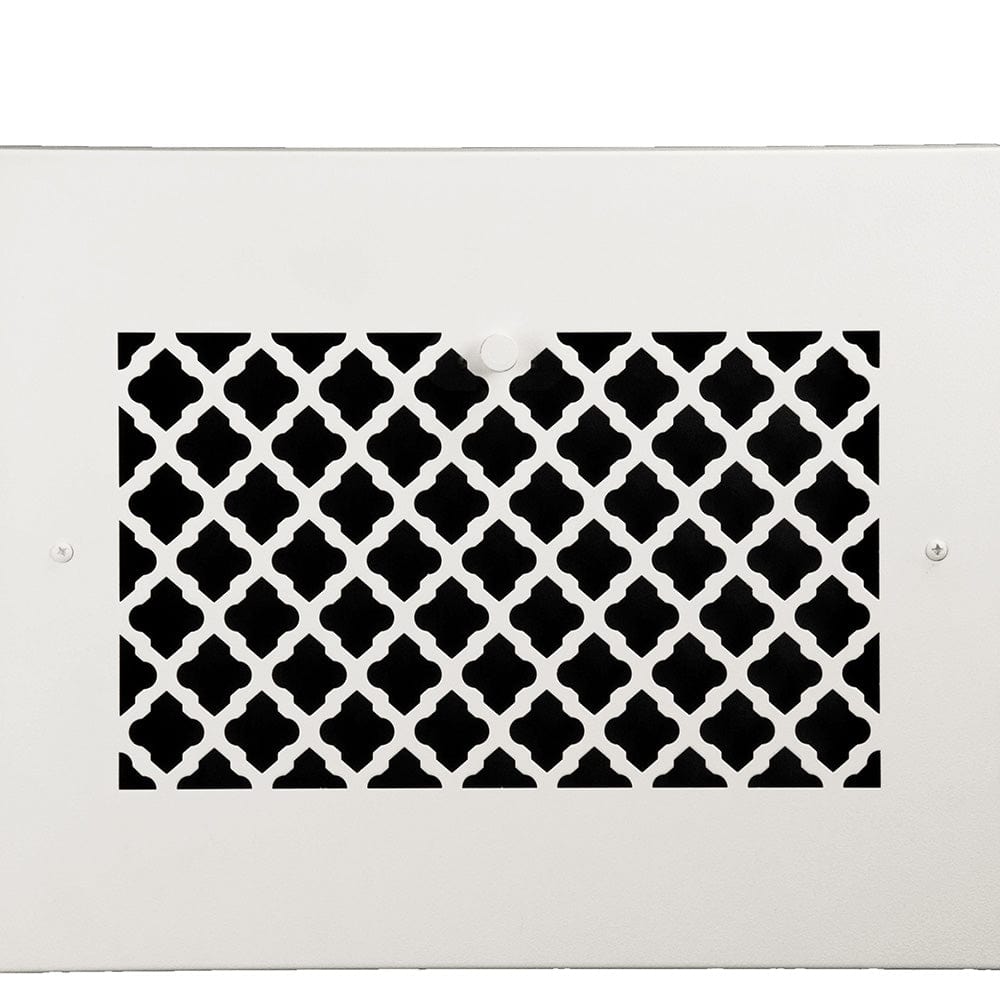 15" Solid Steel Tuscan Gravity Baseboard Register