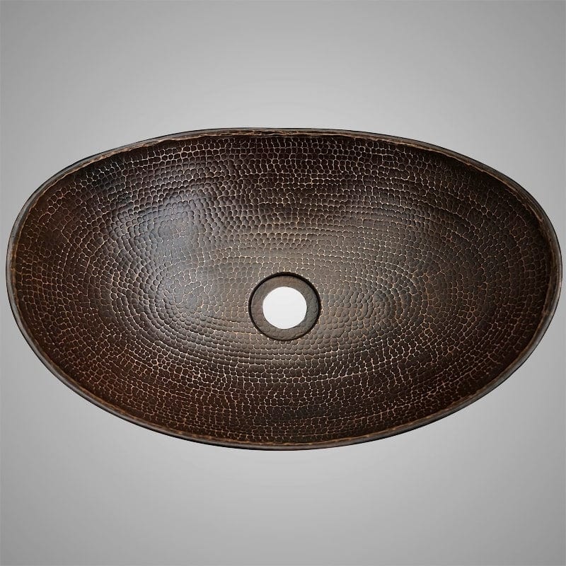 18" Guanajuato Hammered Copper Vessel Sink