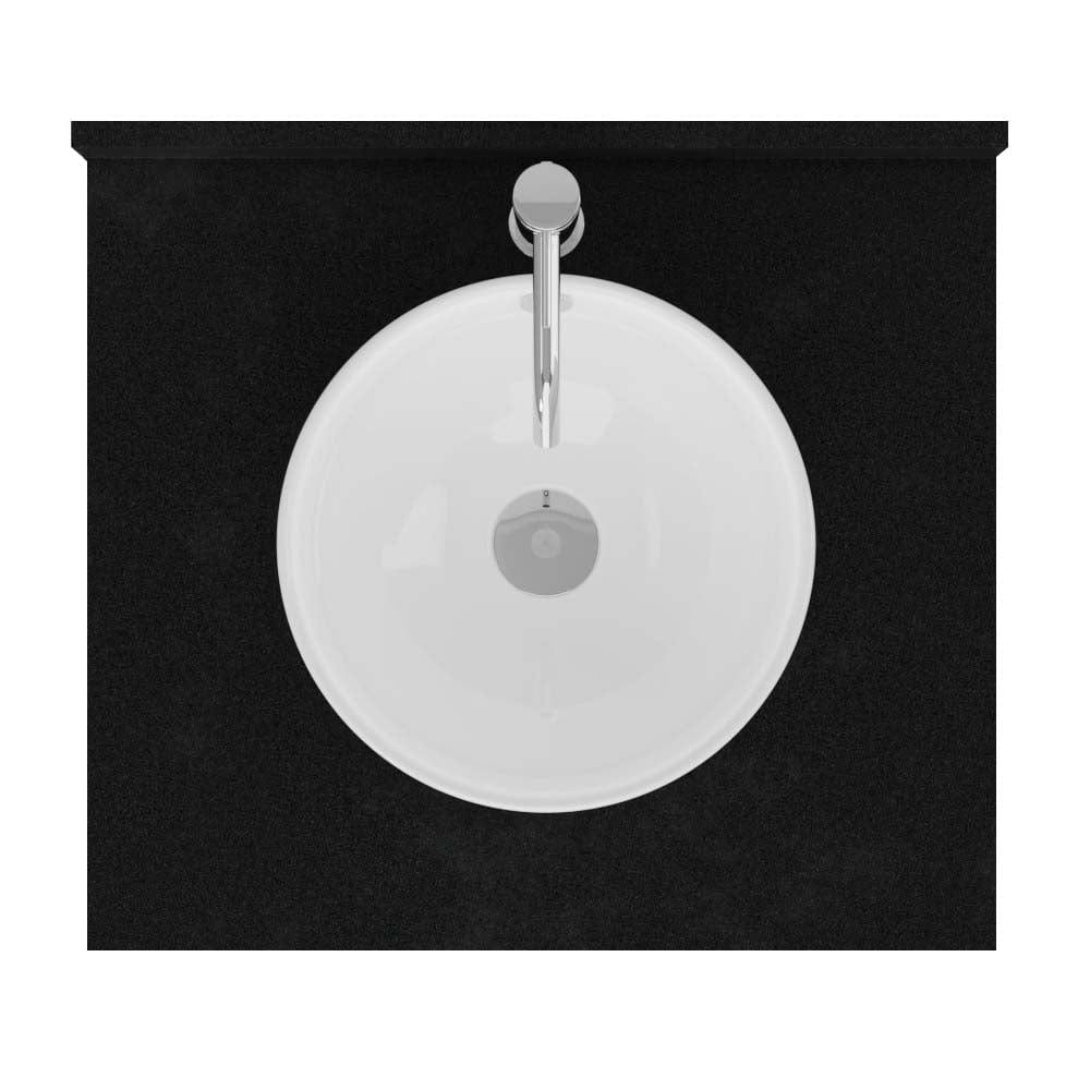 24" Mission Unfinished Red Oak Vanity for Vessel Sink - 34" Height