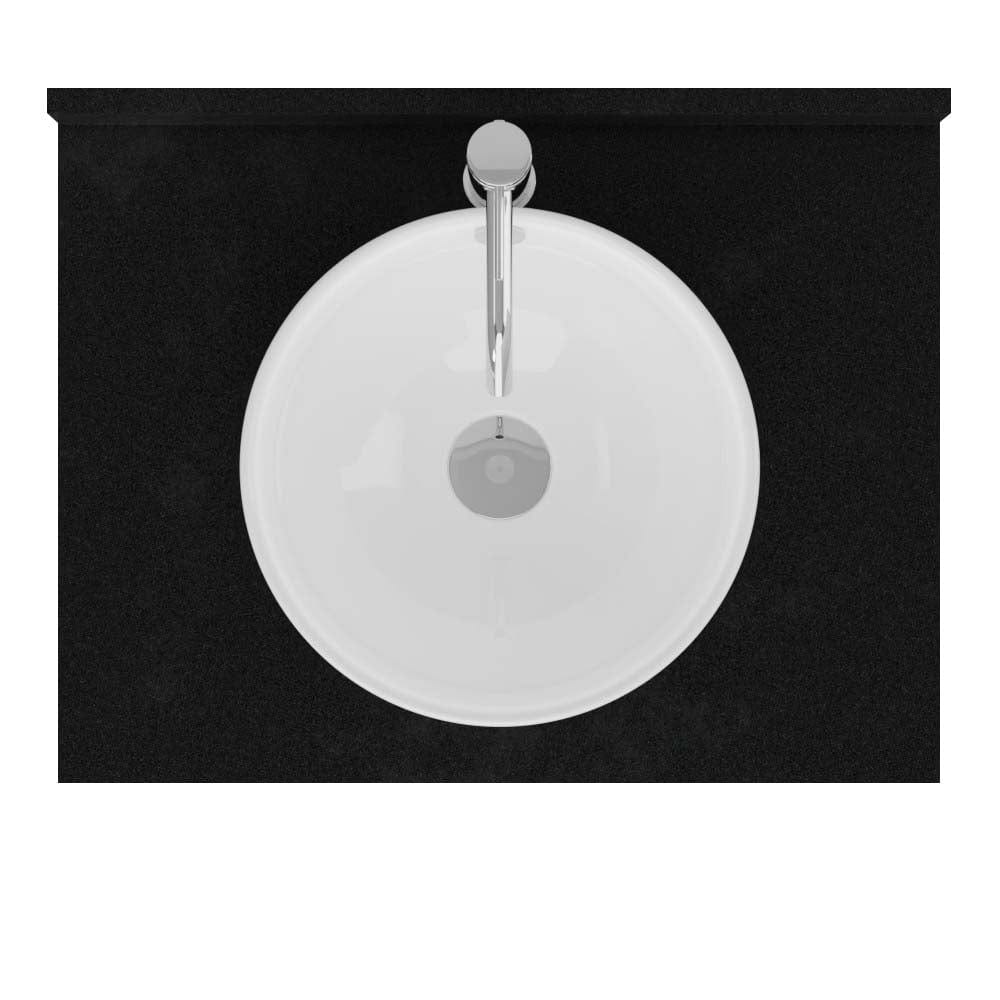 24" Narrow Mission Unfinished Red Oak Vanity for Vessel Sink - 34" Height