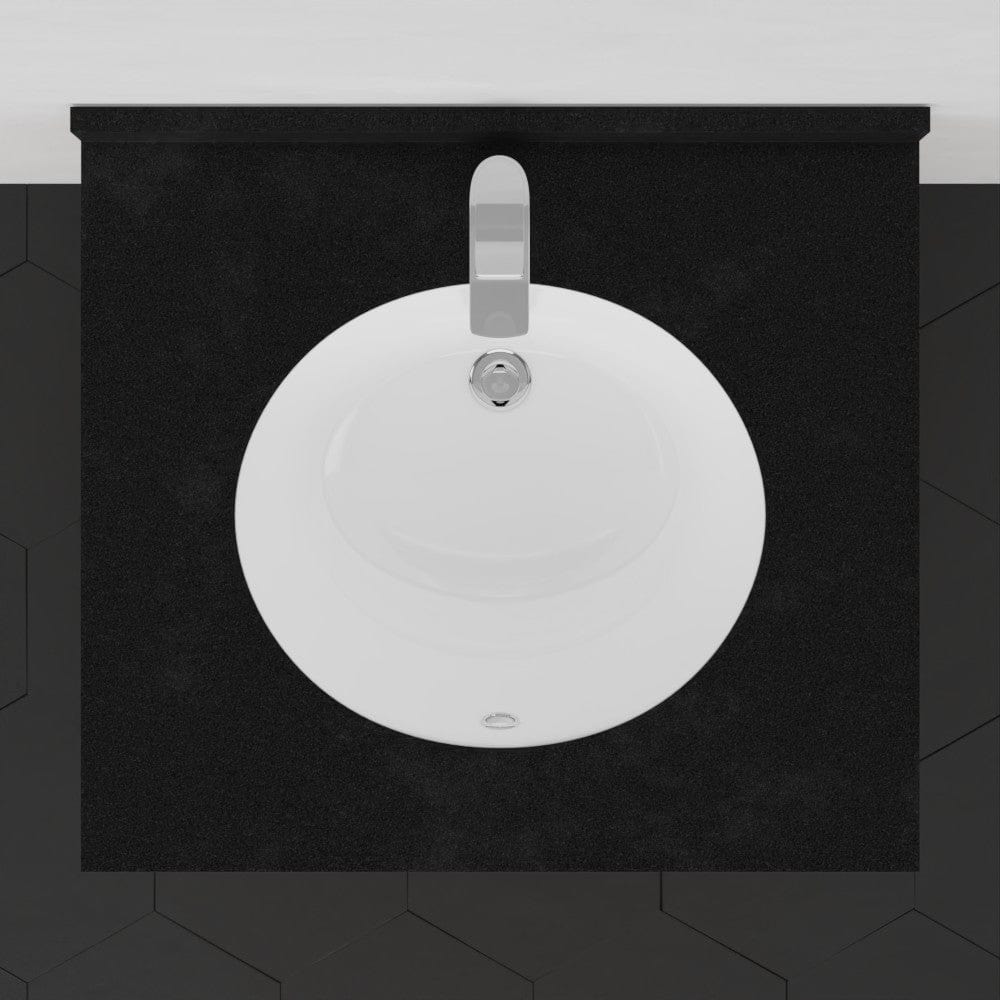 24" Vippis Unfinished Red Oak Raised Panel Vanity for Undermount Sink - 34" Height