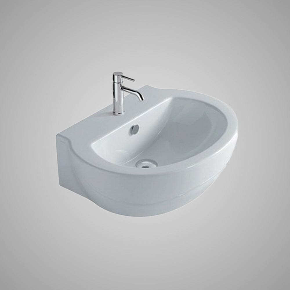 24" Yarrow Fireclay Wall-Mount Sink