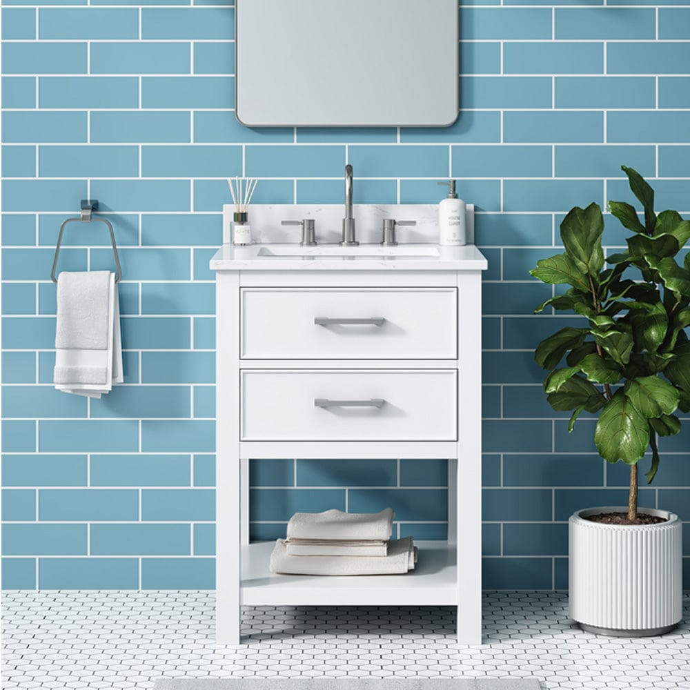 25" Brockton Vanity for Rectangular Undermount Sink