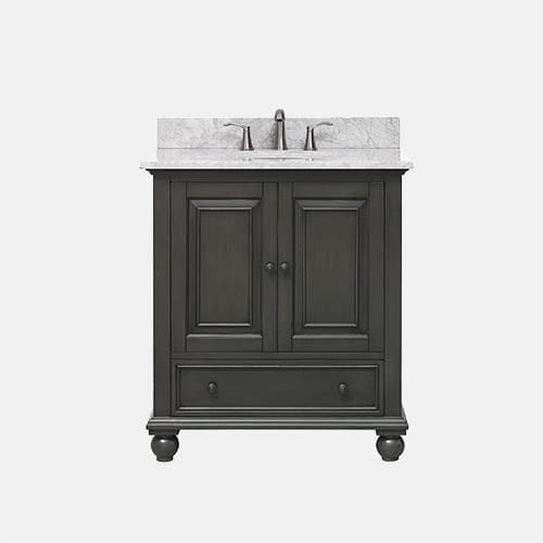 30" Bosler Vanity for Oval Undermount Sink