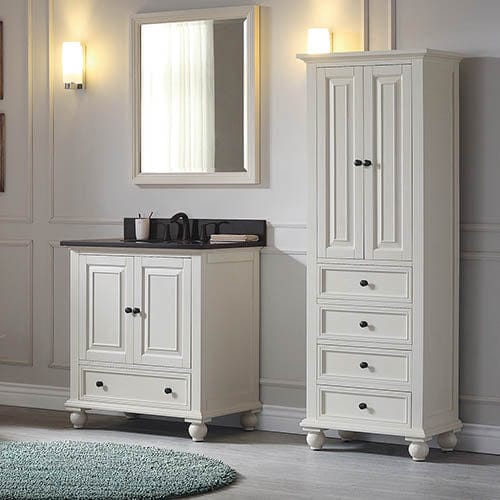 30" Bosler Vanity for Oval Undermount Sink