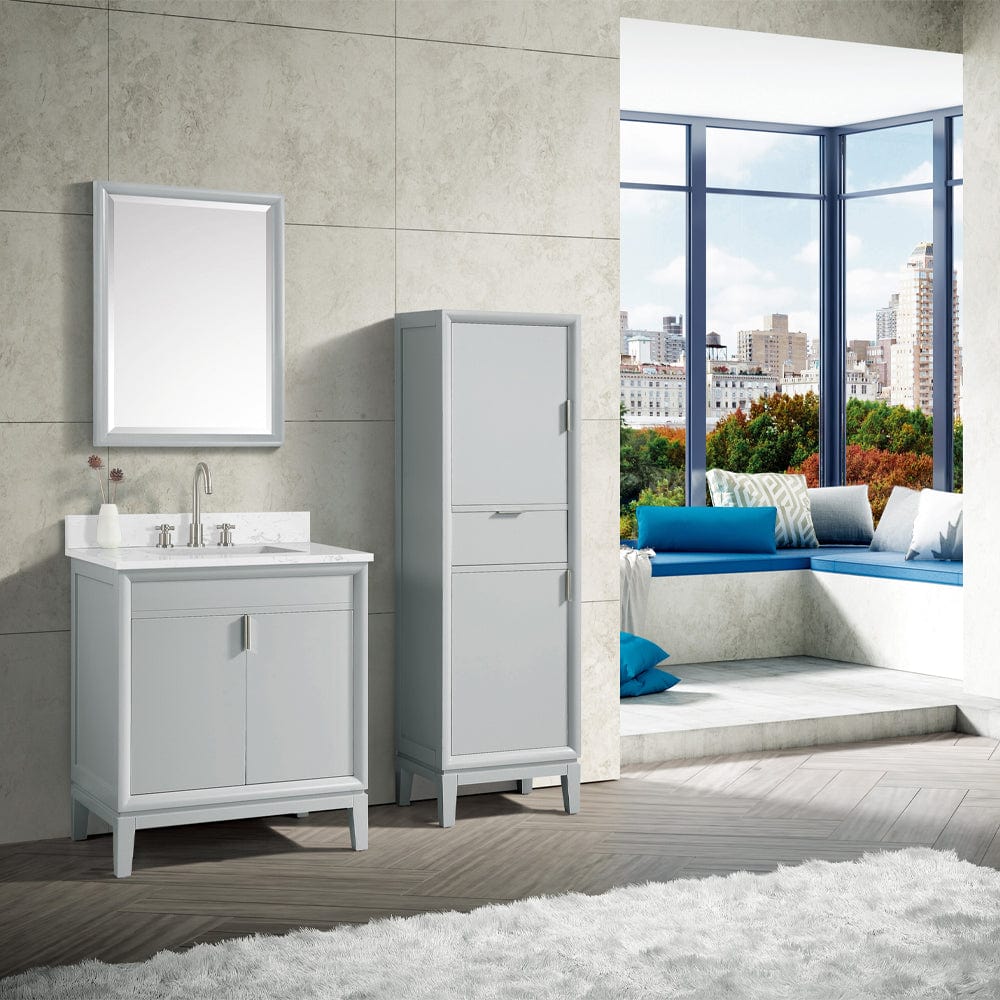 30" Heppener Vanity for Rectangular Undermount Sink