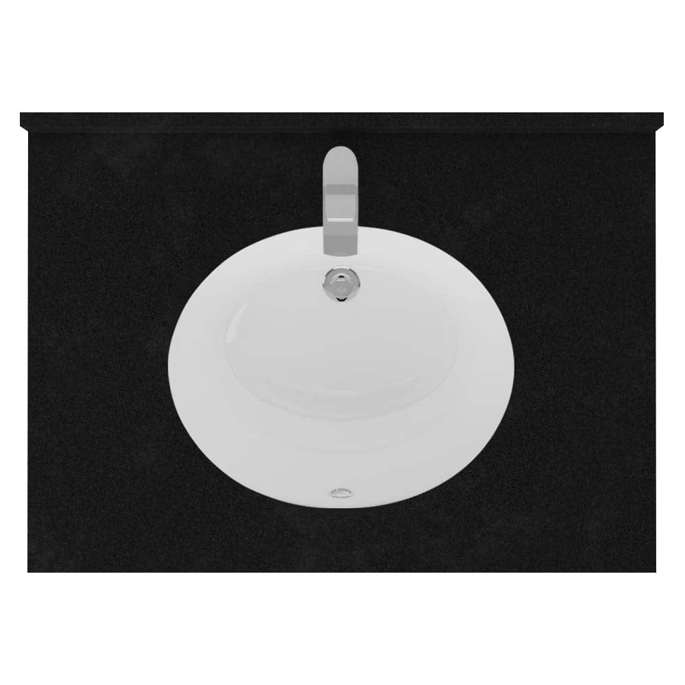 30" Mission Unfinished Red Oak Vanity for Undermount Sink