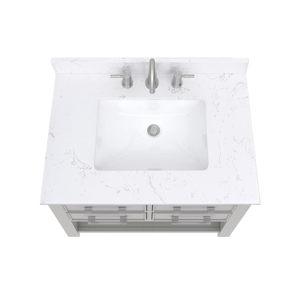 31" Brockton Vanity for Rectangular Undermount Sink