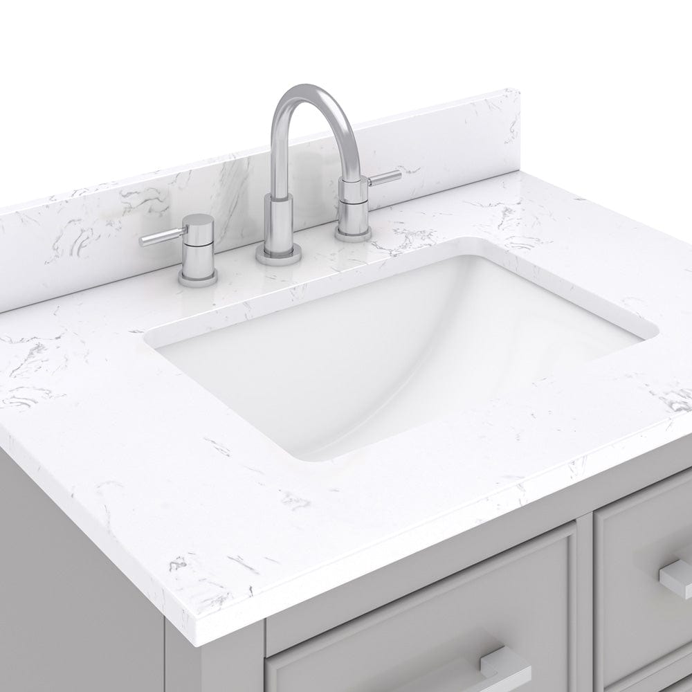 31" Brockton Vanity for Rectangular Undermount Sink