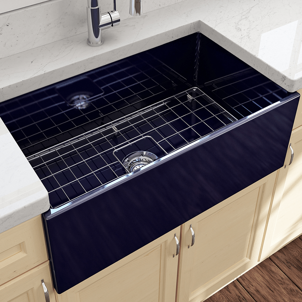 33" Anton Fireclay Single-Bowl Farmhouse Sink