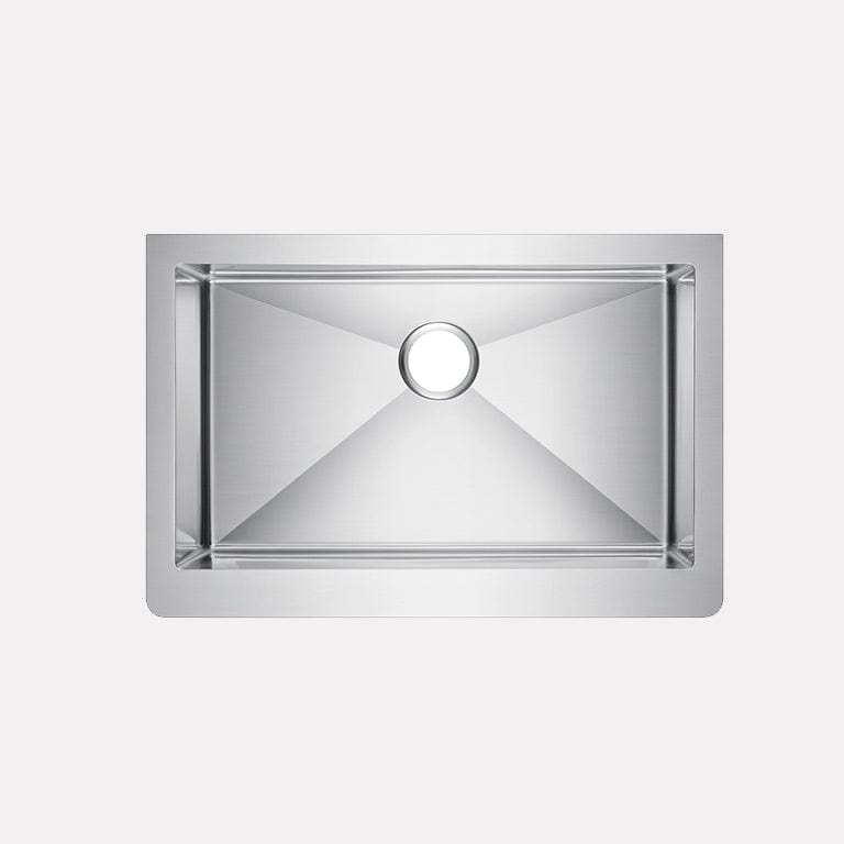 33" Vance Stainless Steel Single-Bowl Farmhouse Sink