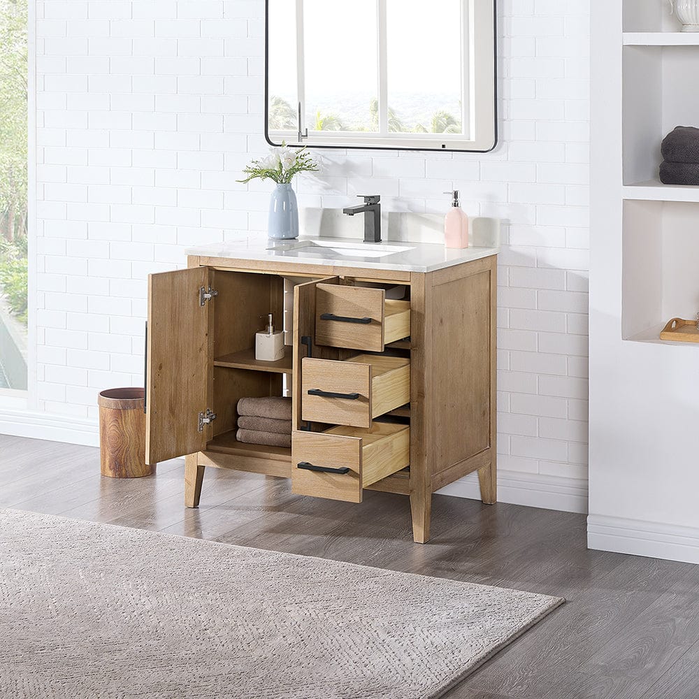 36" Belvedere Single Vanity for Undermount Sink