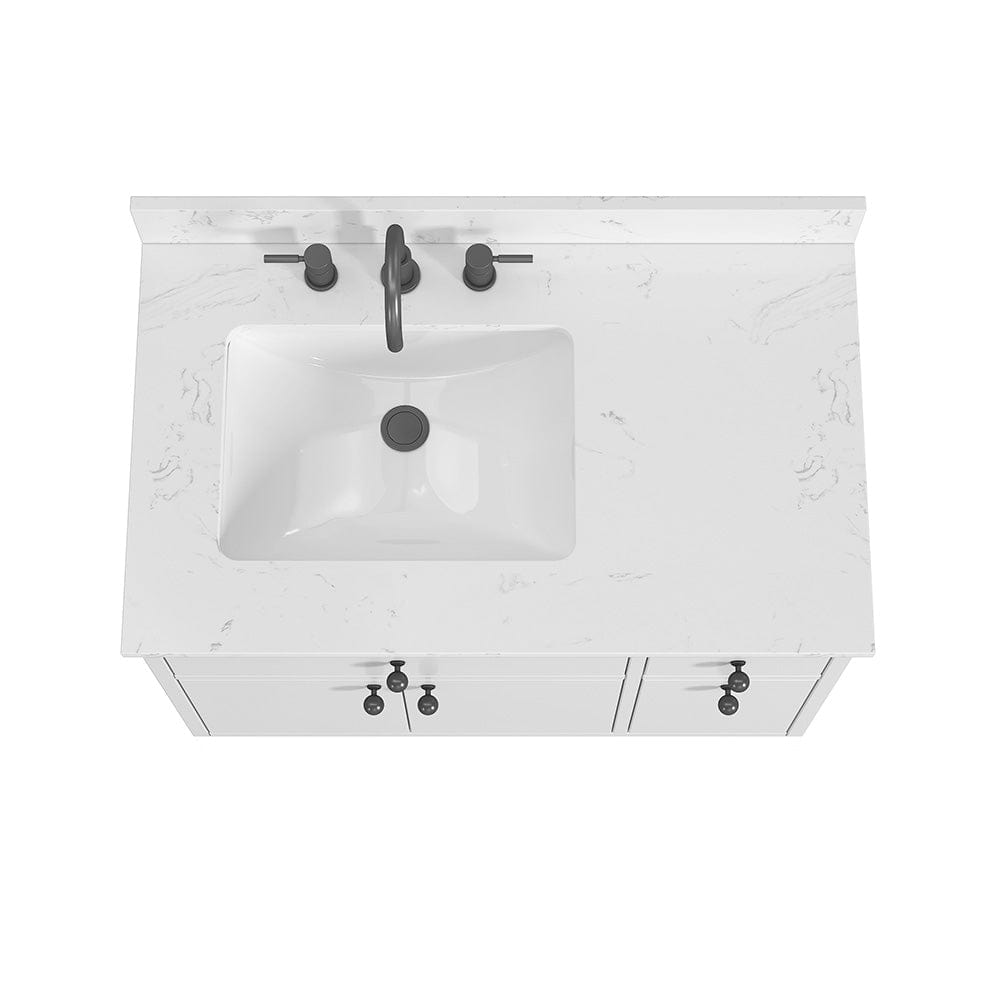 36" Mallory Vanity for Recatangular Undermount Sink