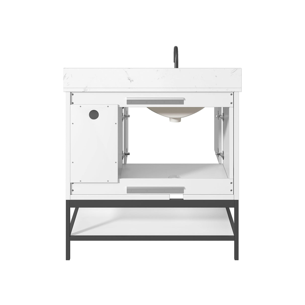 36" Mallory Vanity for Recatangular Undermount Sink