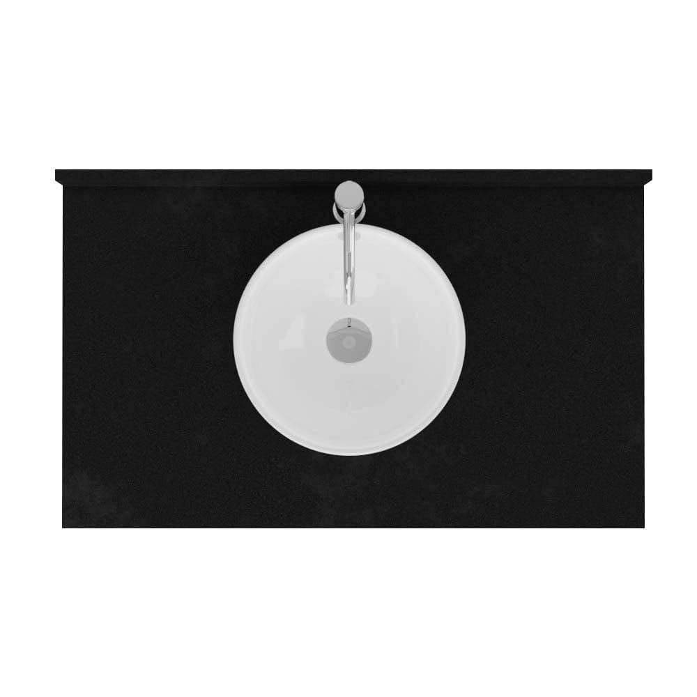 36" Vippis Unfinished Red Oak Raised Panel Vanity for Vessel Sink - 34" Height