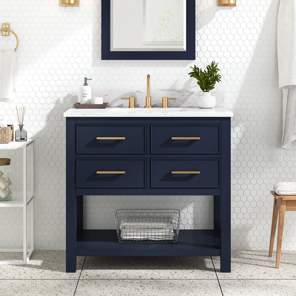 37" Brockton Vanity for Rectangular Undermount Sink