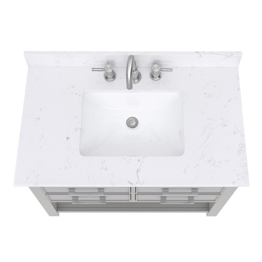 37" Brockton Vanity for Rectangular Undermount Sink