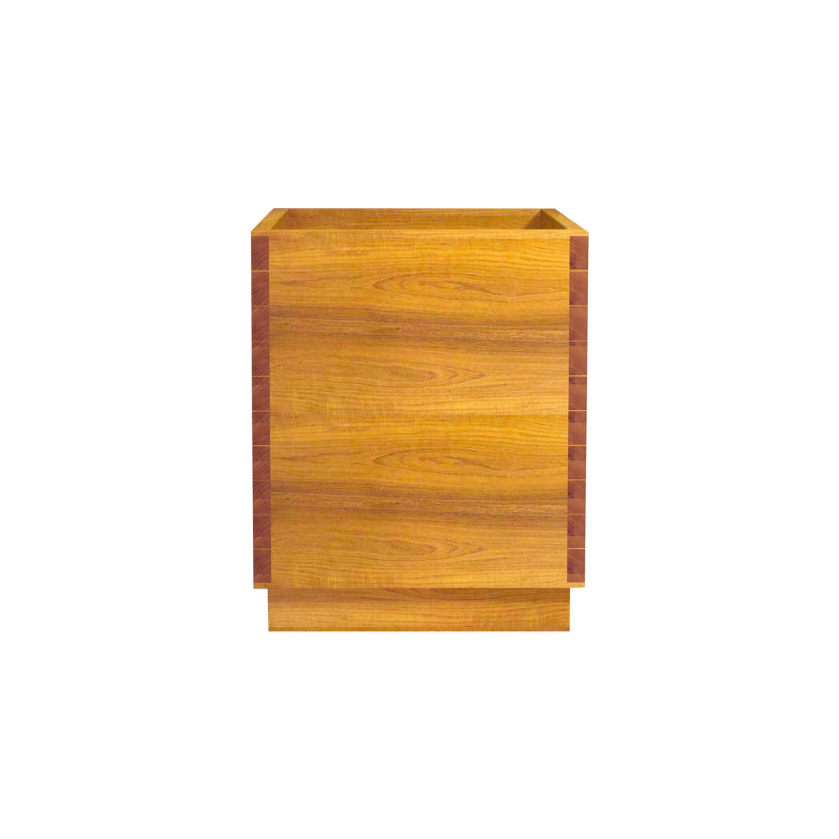 39" Hurley Handcrafted Natural Wood Japanese Soaking Tub