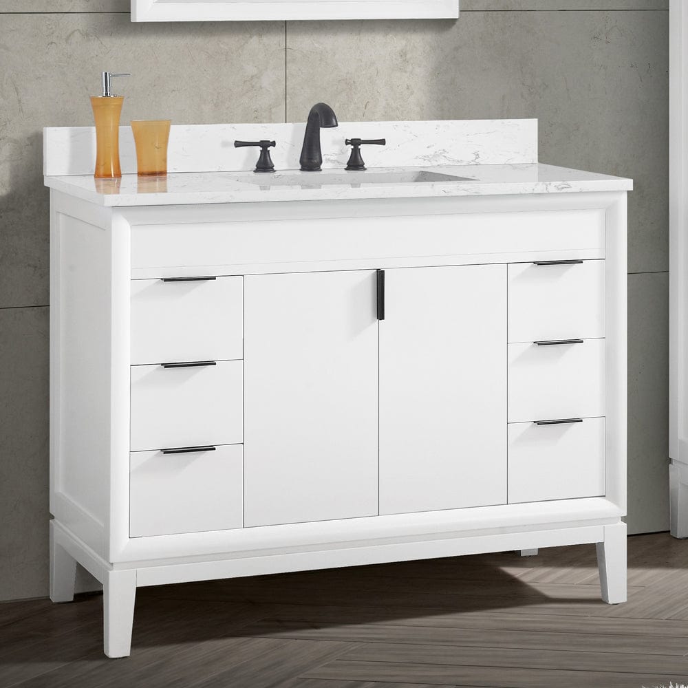42" Heppener Vanity for Rectangular Undermount Sink