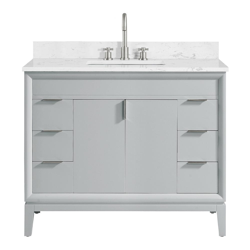 42" Heppener Vanity for Rectangular Undermount Sink