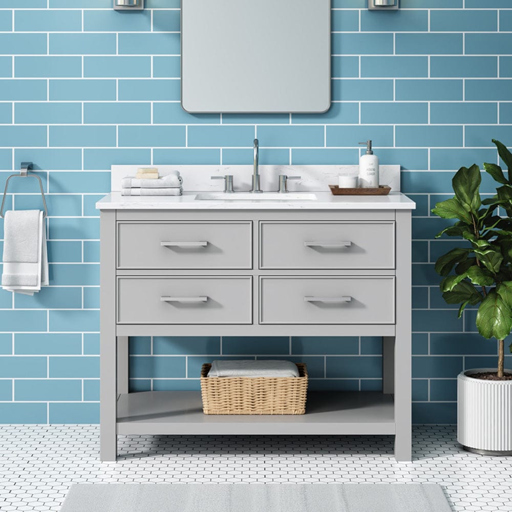 43" Brockton Vanity for Rectangular Undermount Sink