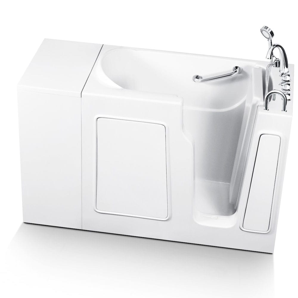 46" Aspen Compact Walk-In Tub - 38" Height