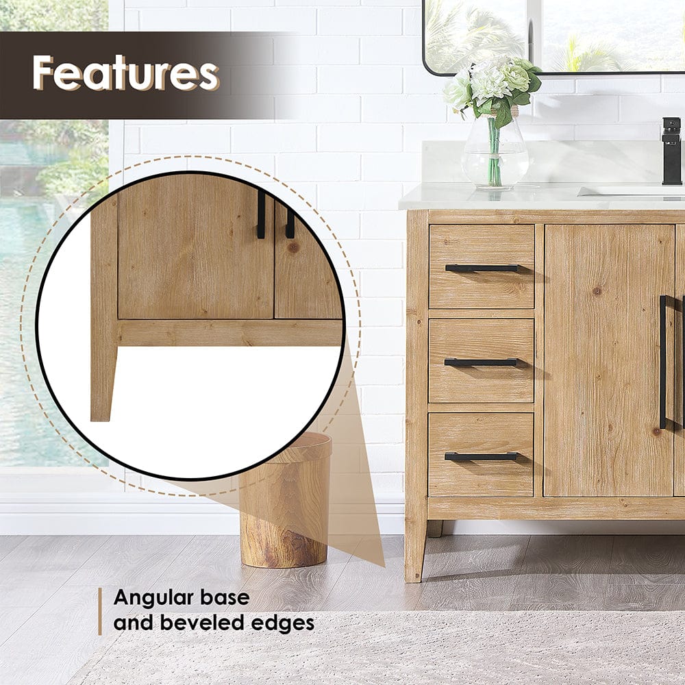 48" Belvedere Single Vanity for Undermount Sink