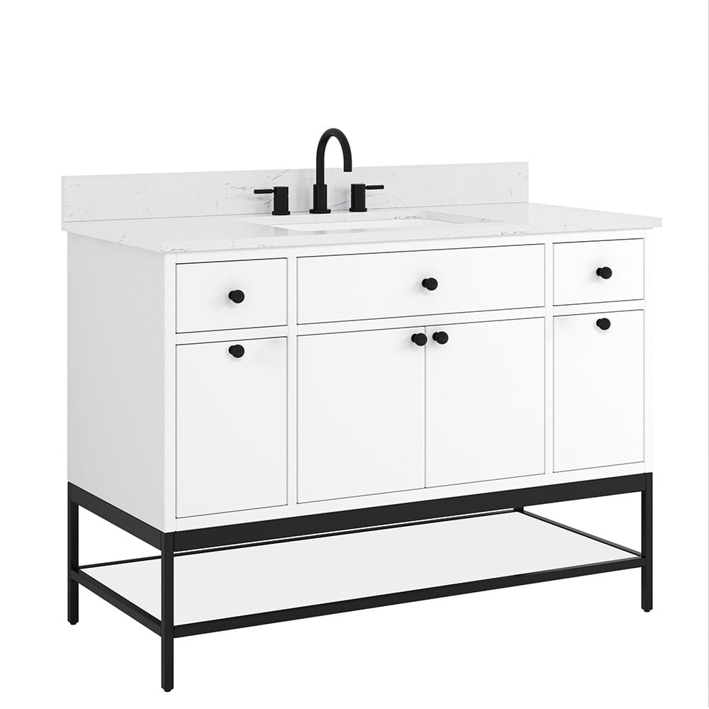 48" Mallory Vanity for Recatangular Undermount Sink