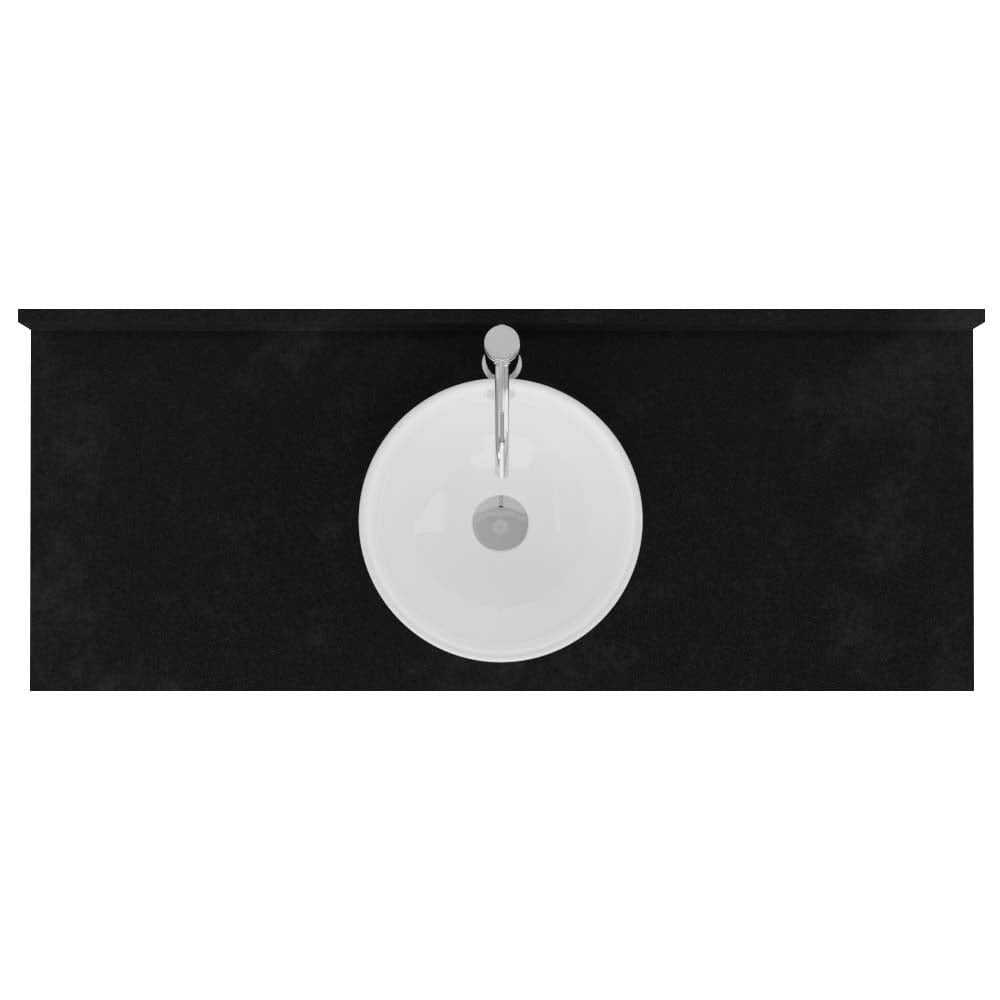 48" Narrow Mission 6 Drawer Unfinished Red Oak Vanity for Vessel Sink - 34" Height