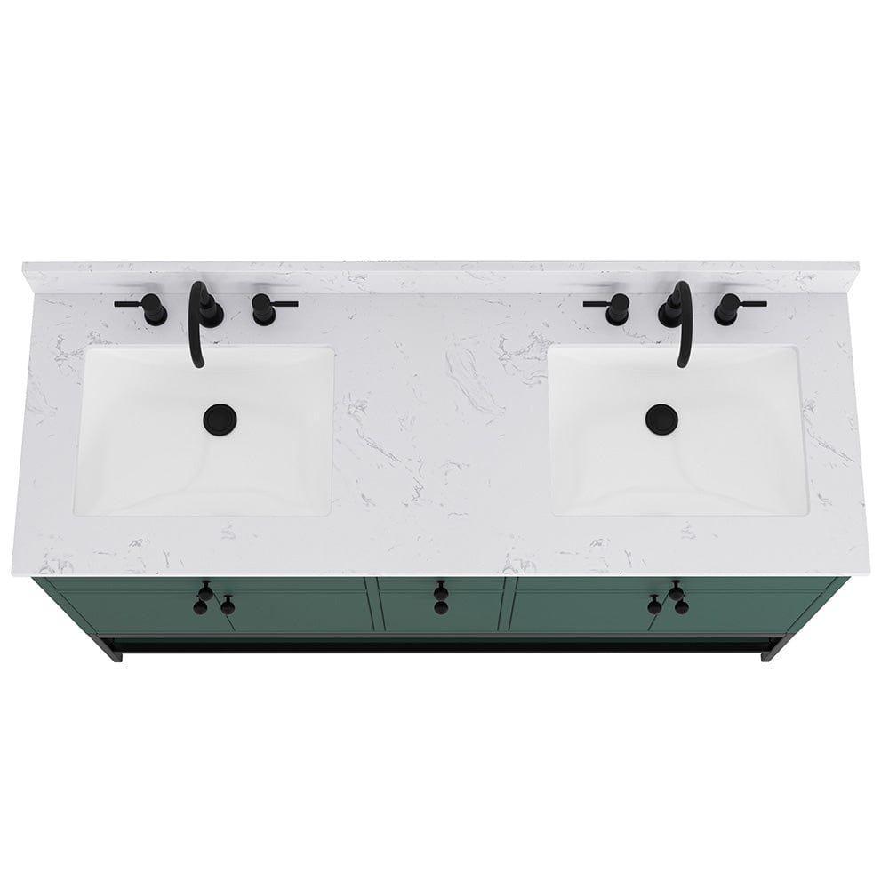 60" Mallory Vanity for Recatangular Undermount Sink