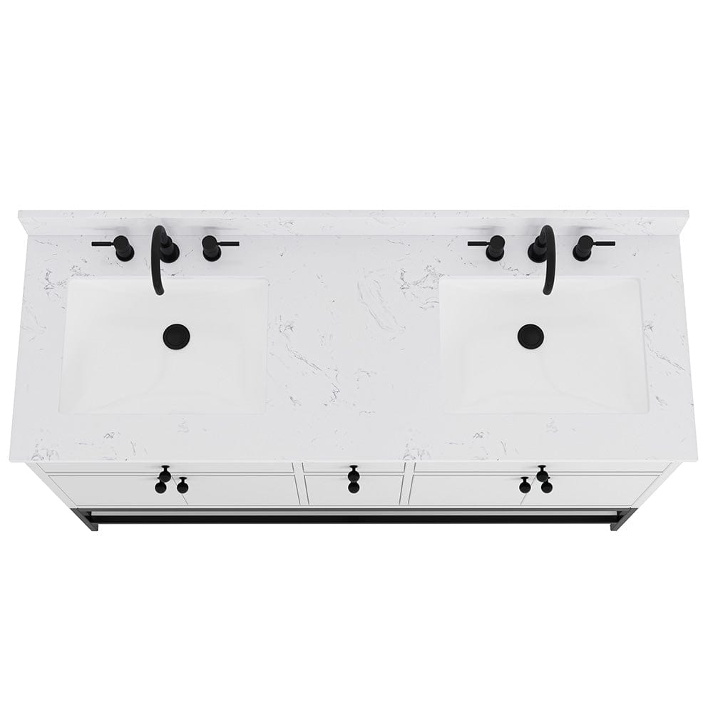 60" Mallory Vanity for Recatangular Undermount Sink