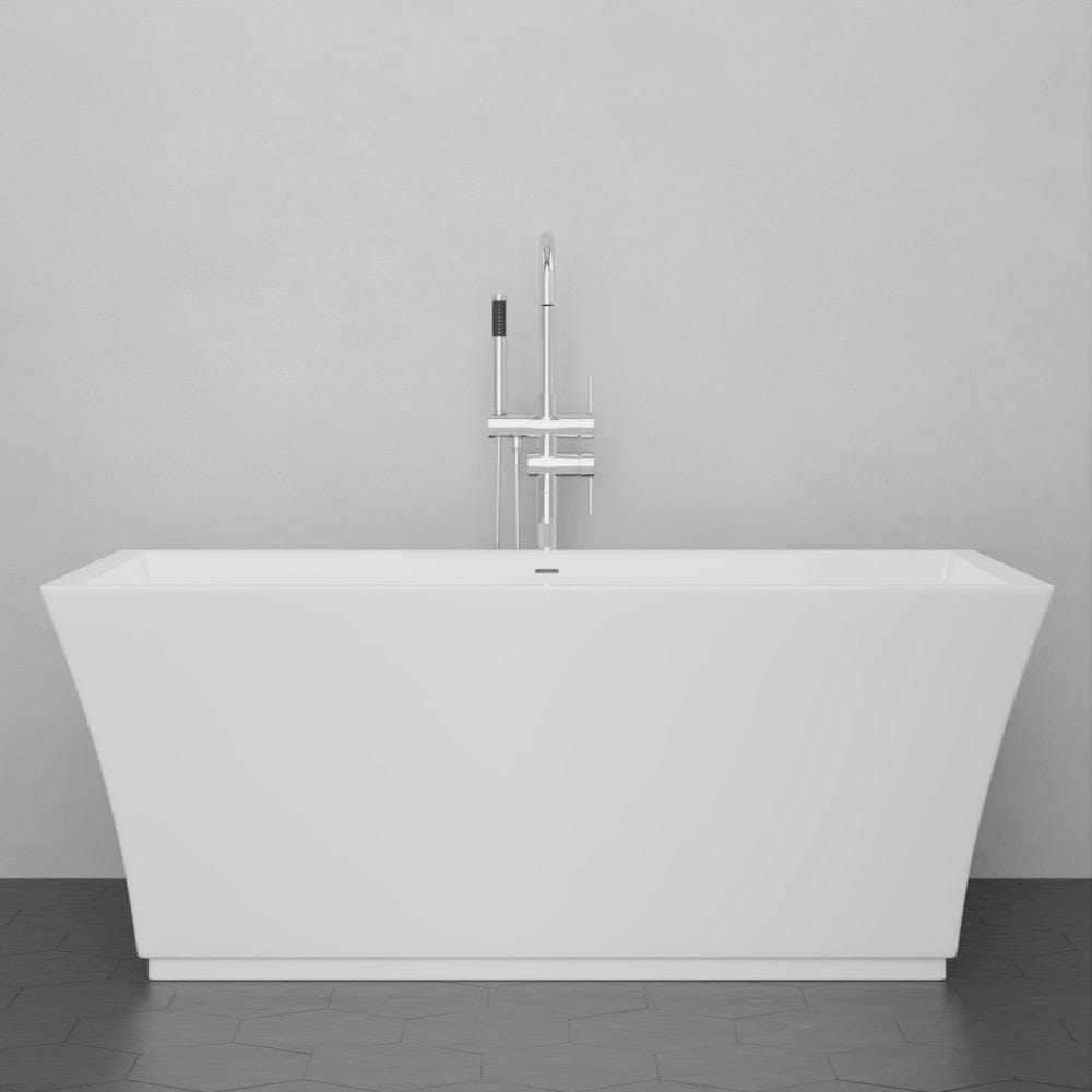 60" Pelsey Acrylic Freestanding Tub