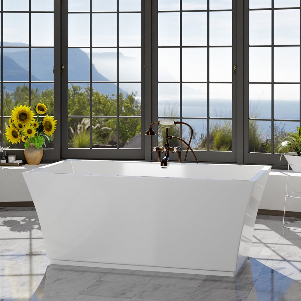 60" Pelsey Acrylic Freestanding Tub