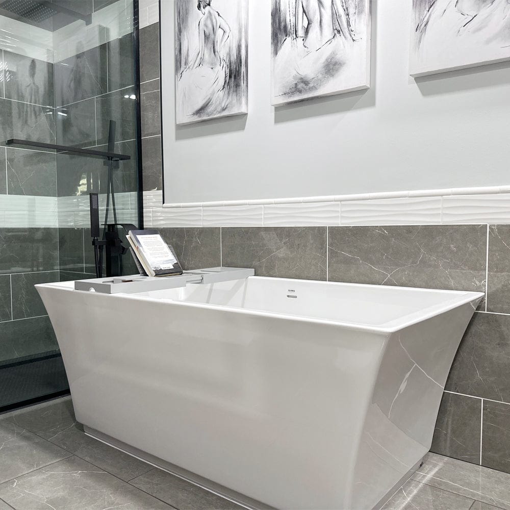 60" Pelsey Acrylic Freestanding Tub