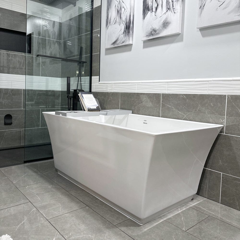 60" Pelsey Acrylic Freestanding Tub