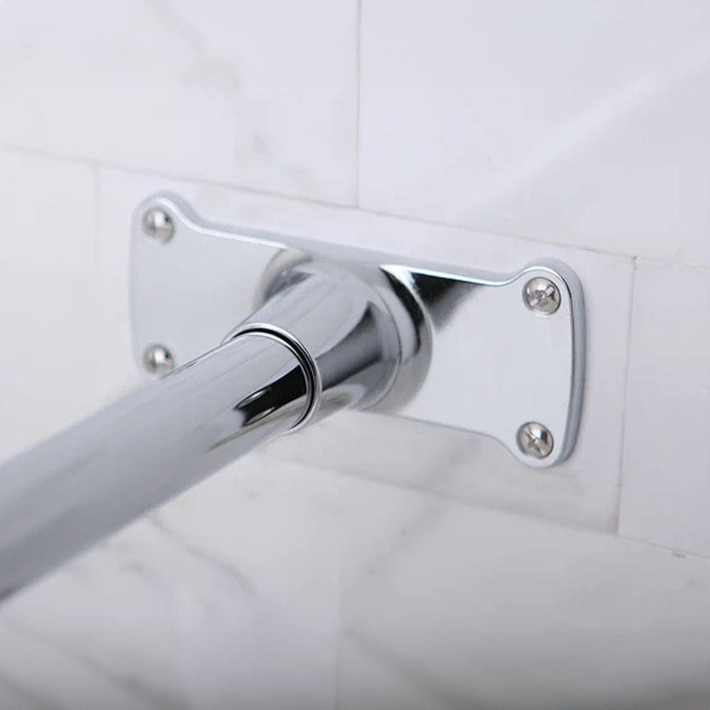 63" Thea L-Shaped Shower Rod