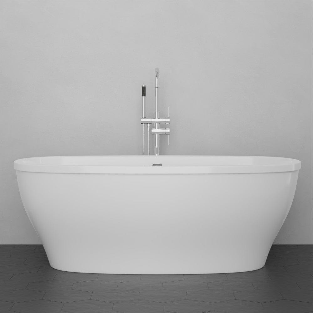 66" Pespey Acrylic Freestanding Tub