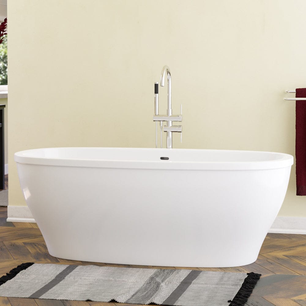 66" Pespey Acrylic Freestanding Tub