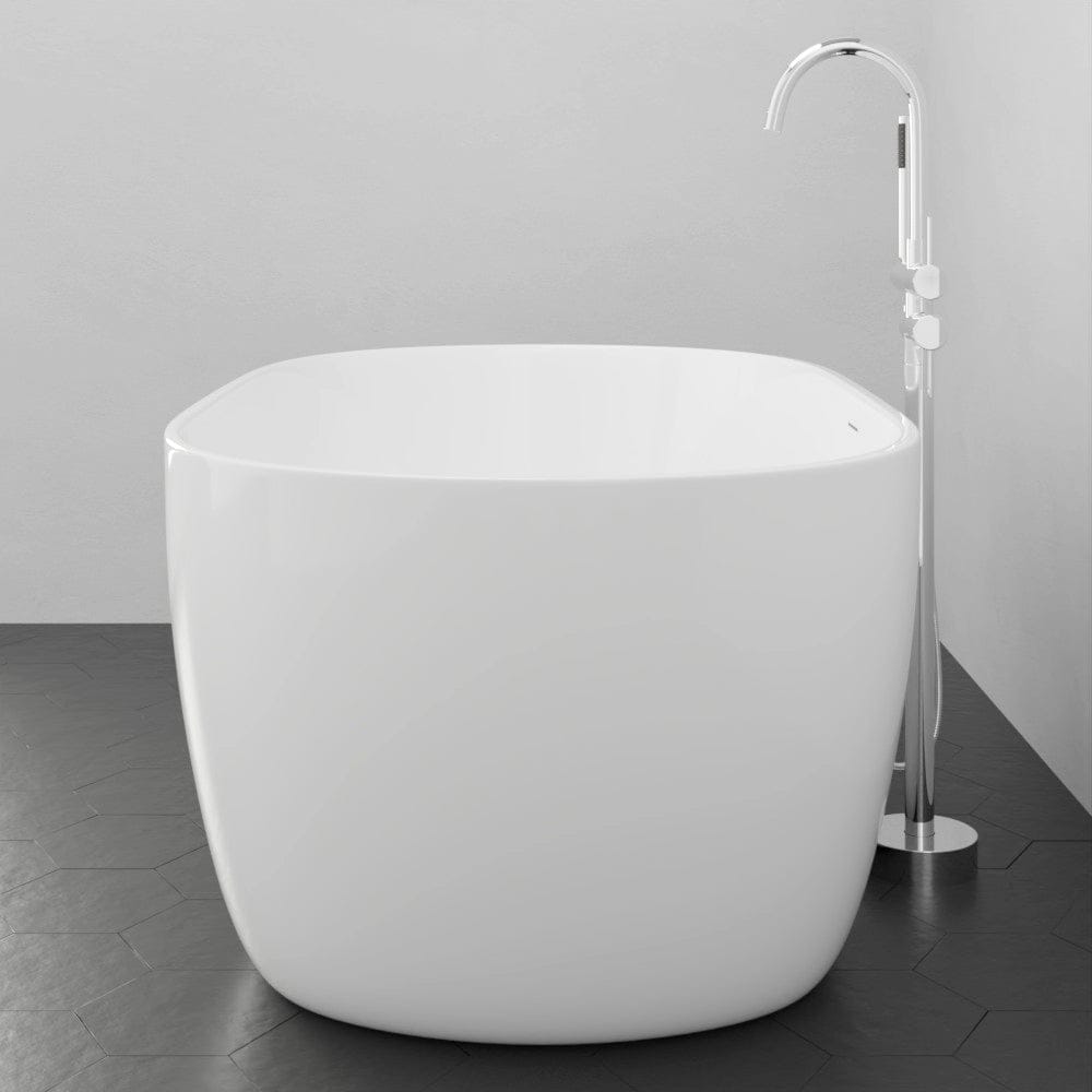 67" Extra Wide/Extra Deep Foster Acrylic Freestanding Tub with Insulation