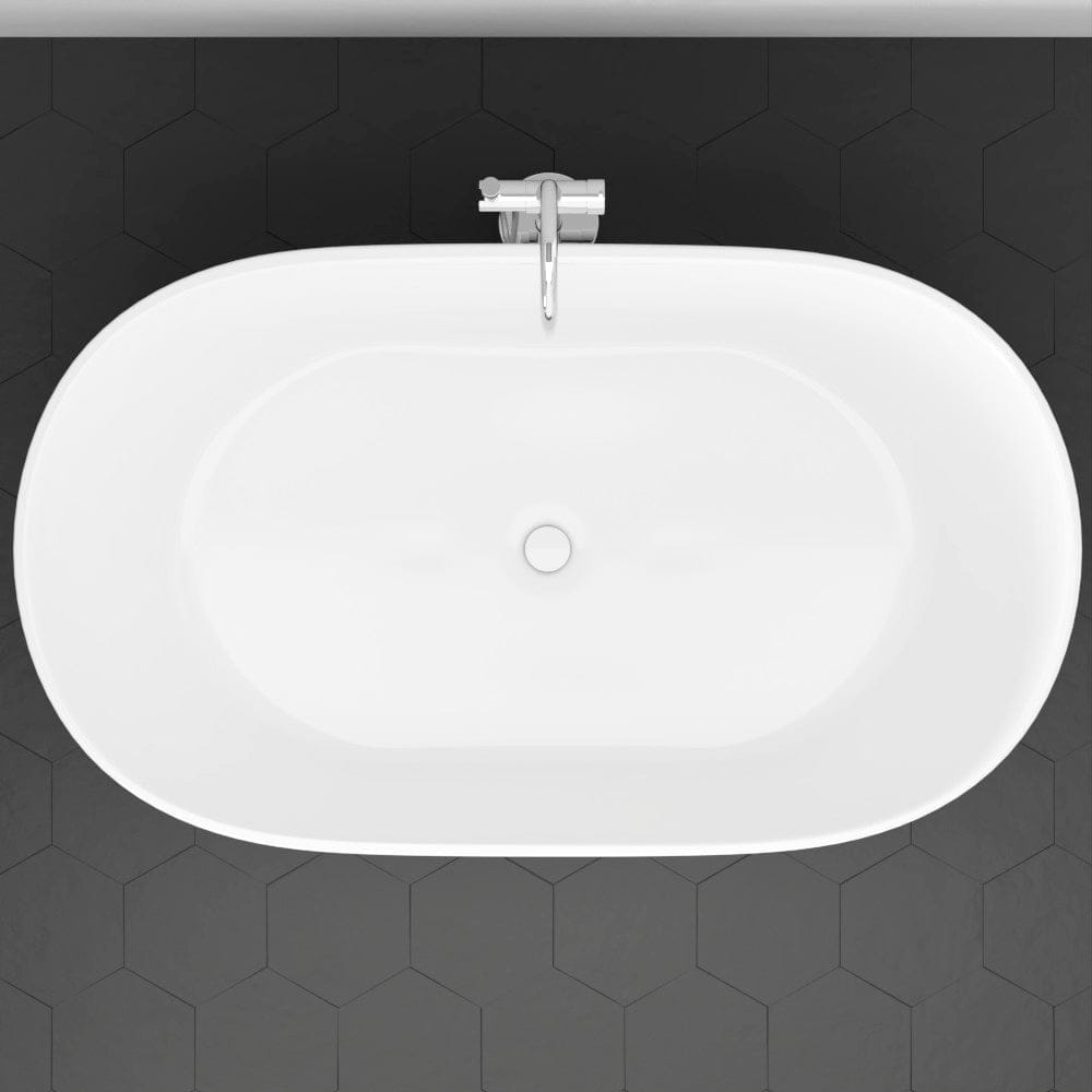 67" Extra Wide/Extra Deep Foster Acrylic Freestanding Tub with Insulation