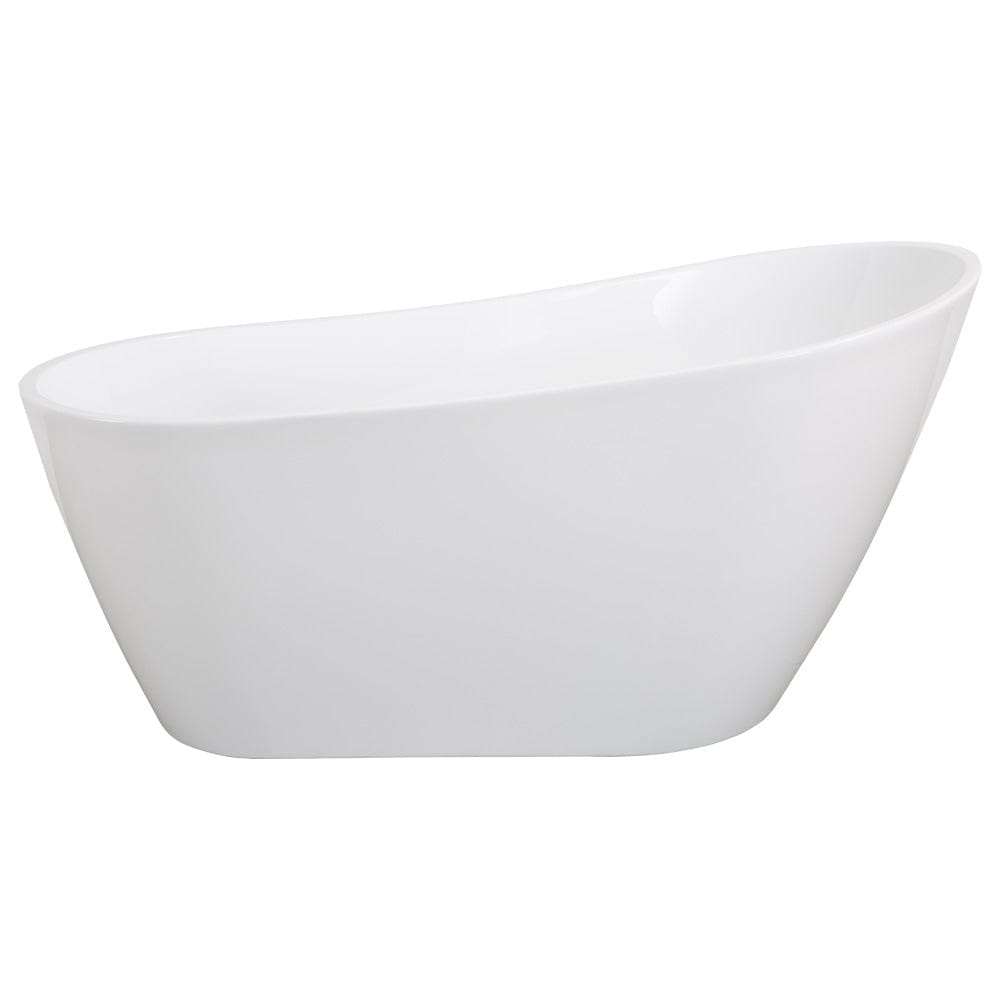 67" Seville Acrlyic Slipper Freestanding Soaking Bathtub