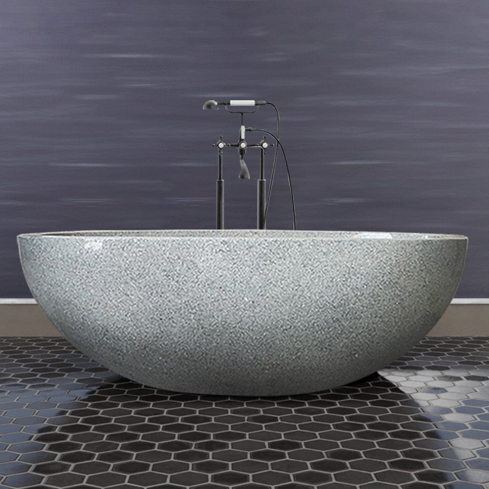 68" Lanham Marble Double-Ended Tub