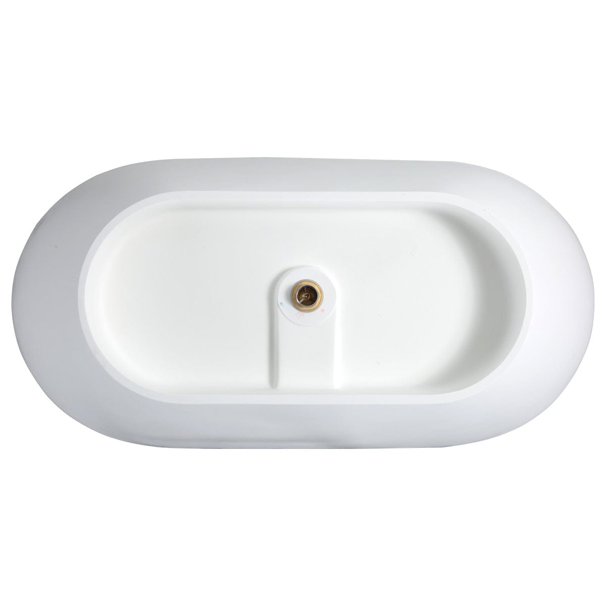 69" Woolsey Surface Stone Resin Freestanding Bathtub