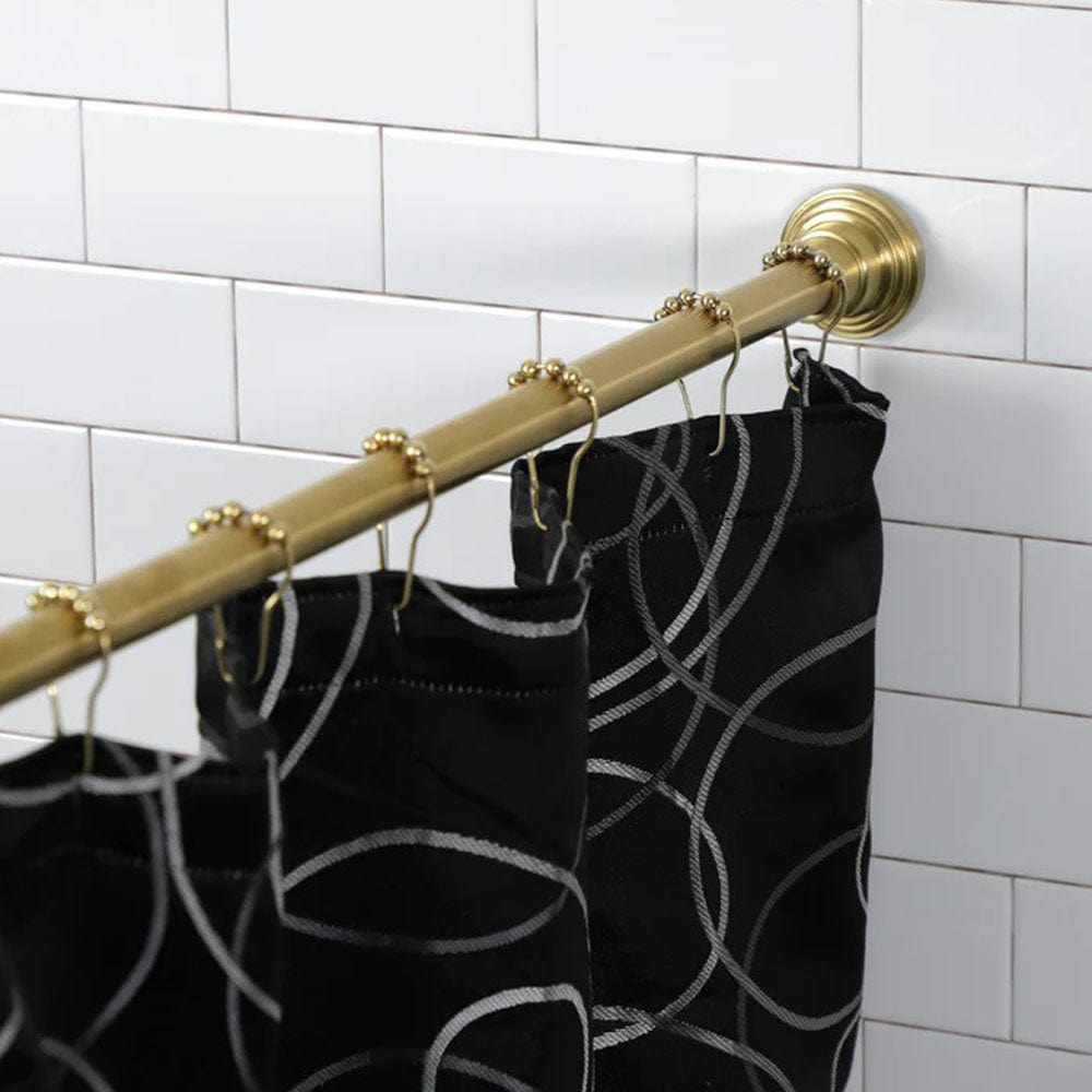 72" Bruin Adjustable Shower Rod with Rings