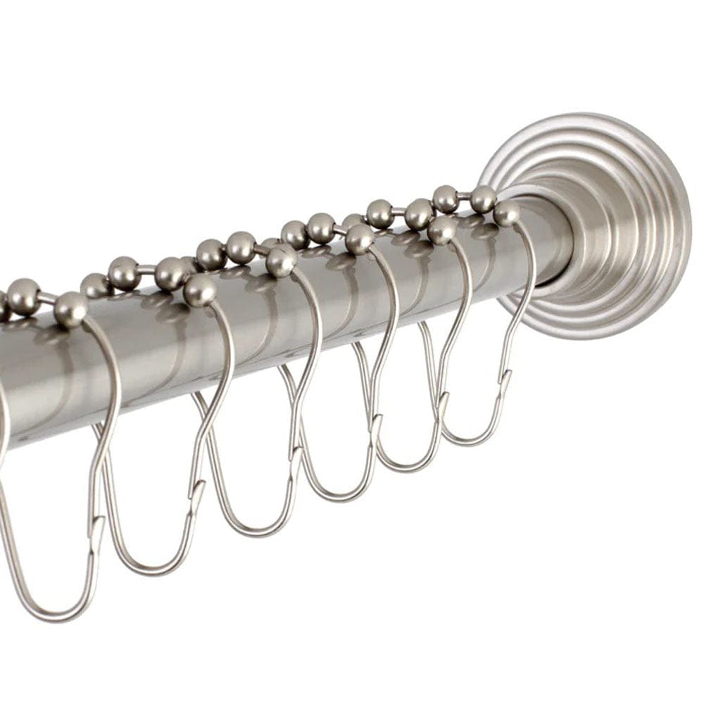 72" Bruin Adjustable Shower Rod with Rings