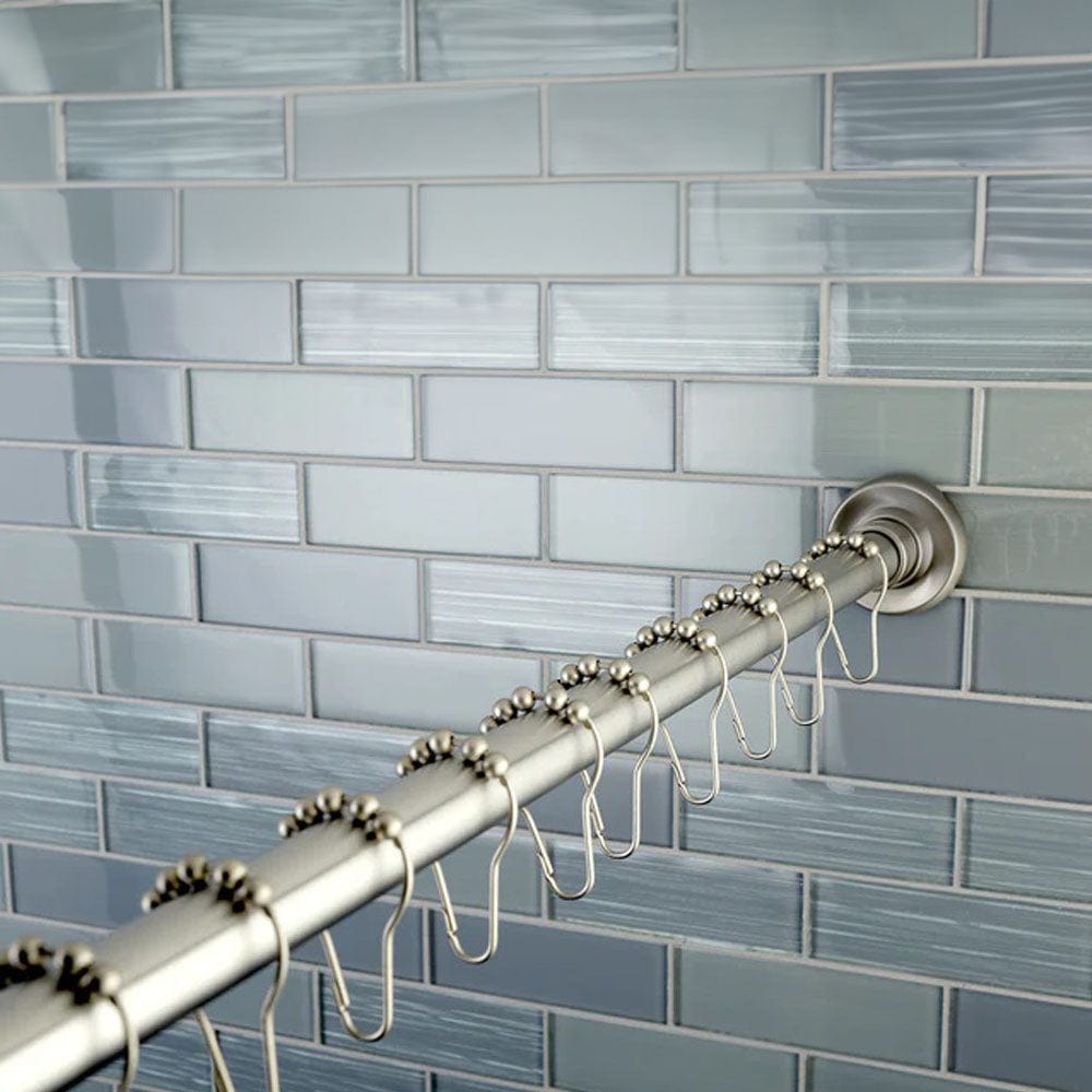 72" Casen Adjustable Shower Rod with Rings