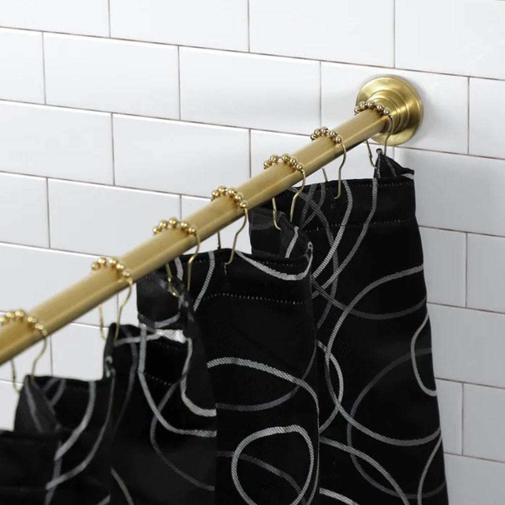 72" Crosby Adjustable Shower Rod with Rings