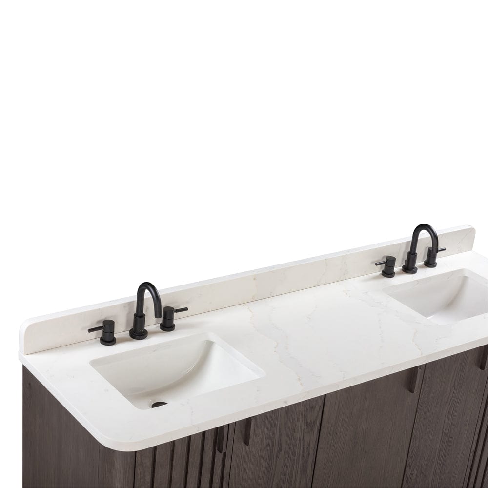 72" Edwin Vanity for Rectangular Undermount Sink